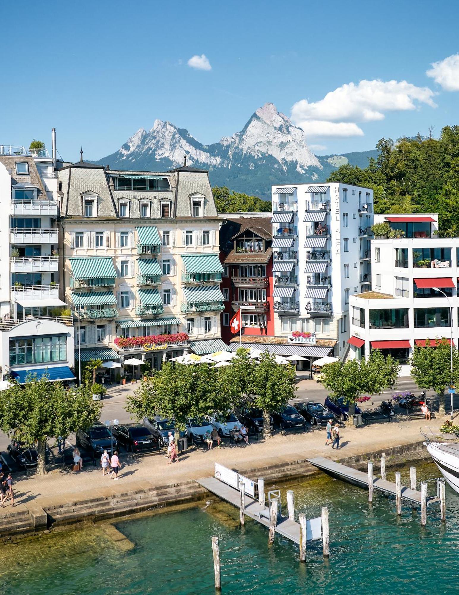 Hotel Schmid & Alfa Brunnen Exterior photo